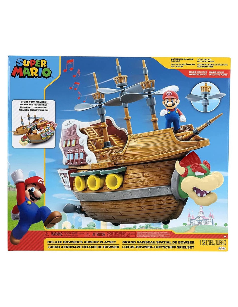 Juego Aeronave Deluxe De Bowser de Super Mario 1