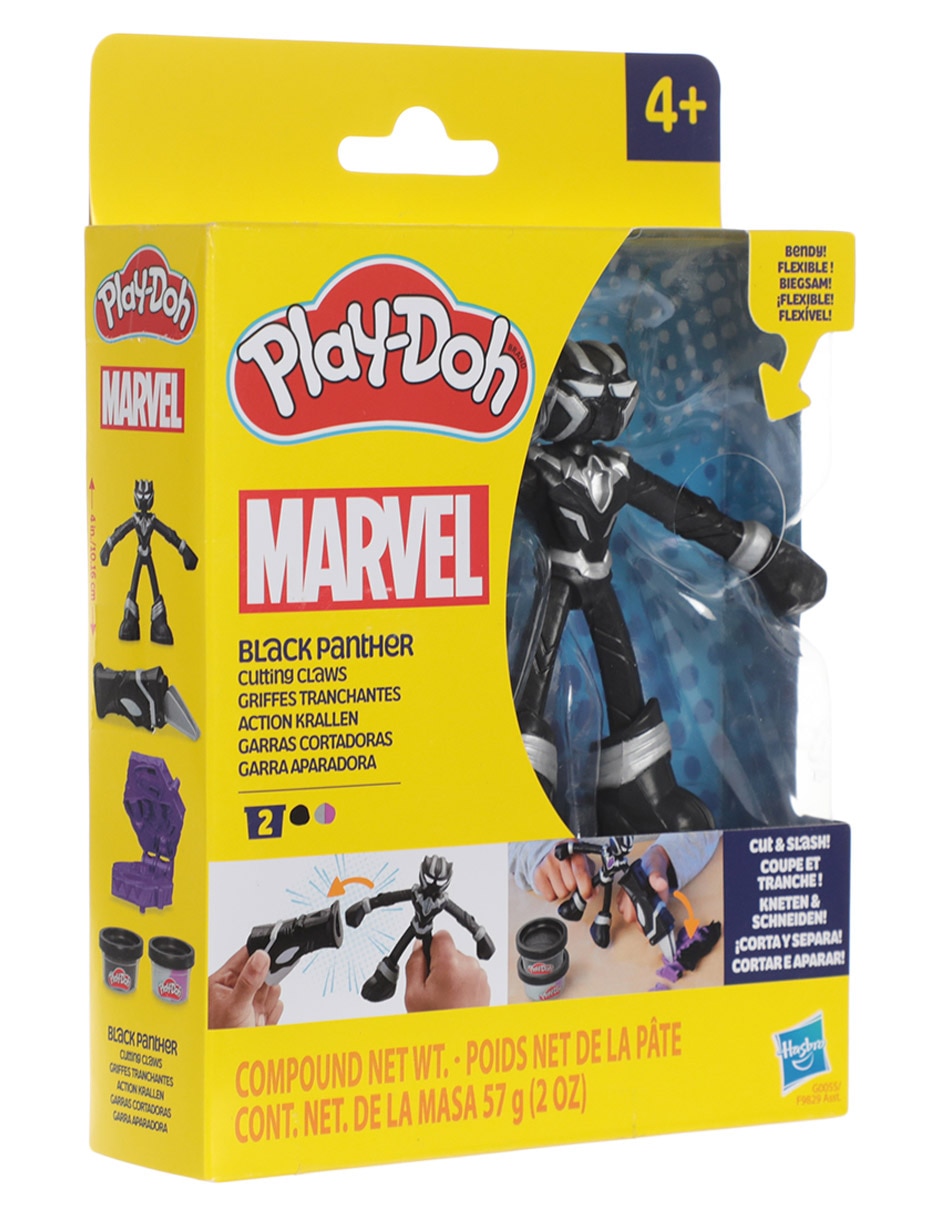 Garras cortadoras Play Doh Black Panther 2