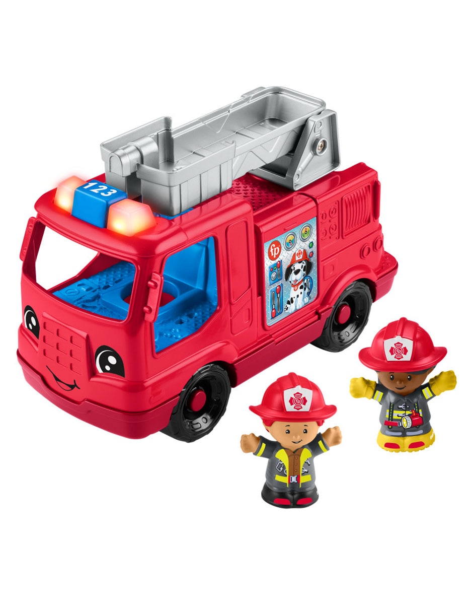 Camión De Bomberos juego didáctico infantil unisex 3