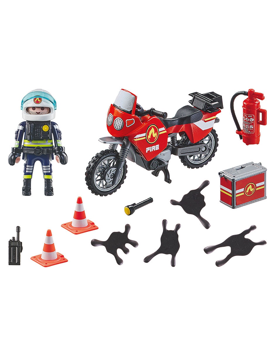 Moto de bomberos 71466 Action Heroes