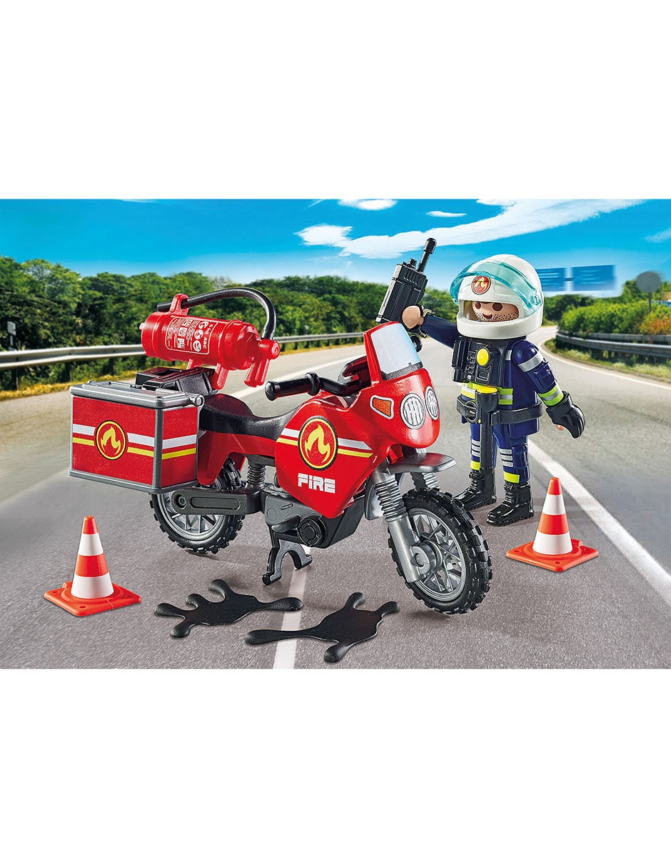 Moto de bomberos 71466 Action Heroes 2