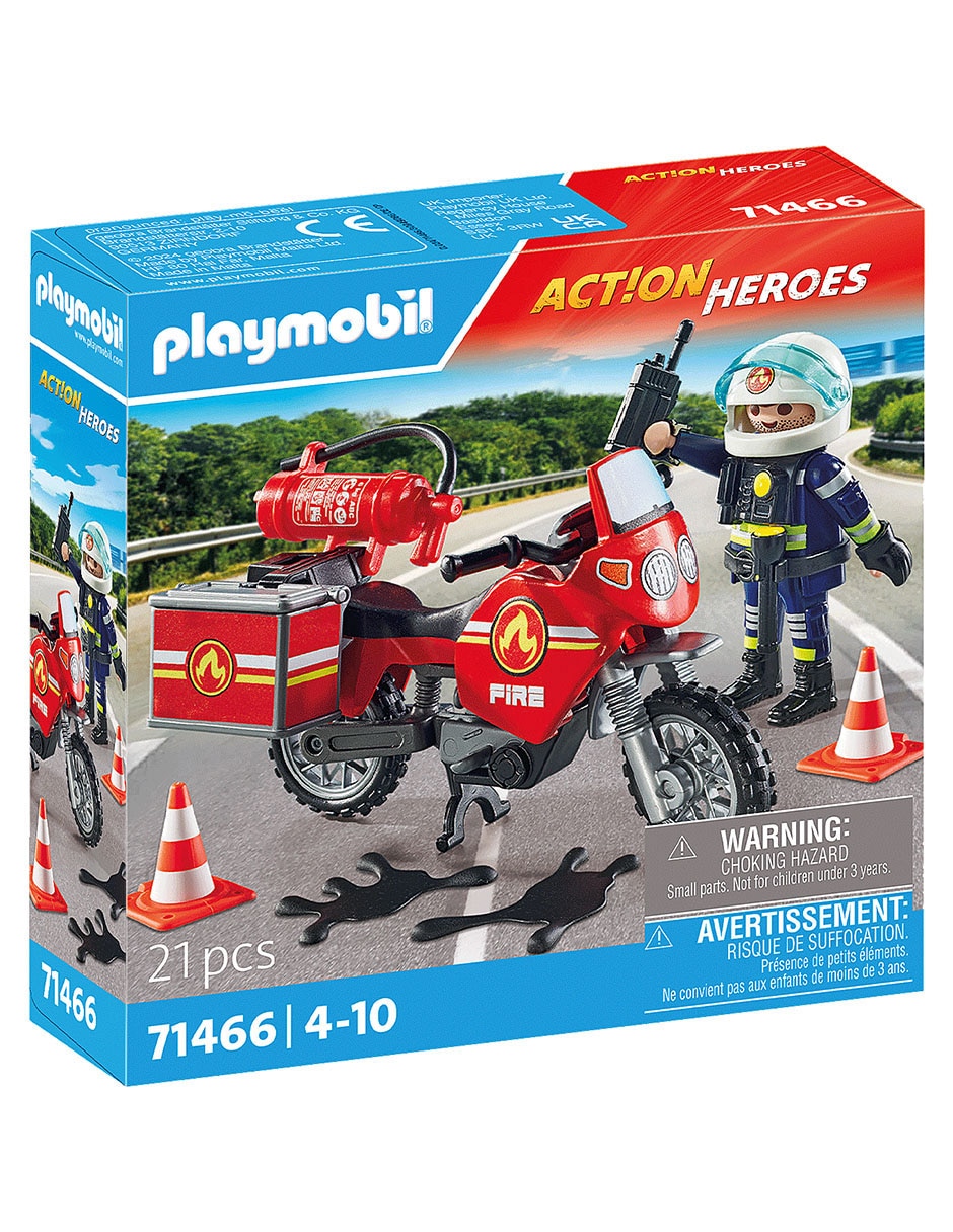Moto de bomberos 71466 Action Heroes 3