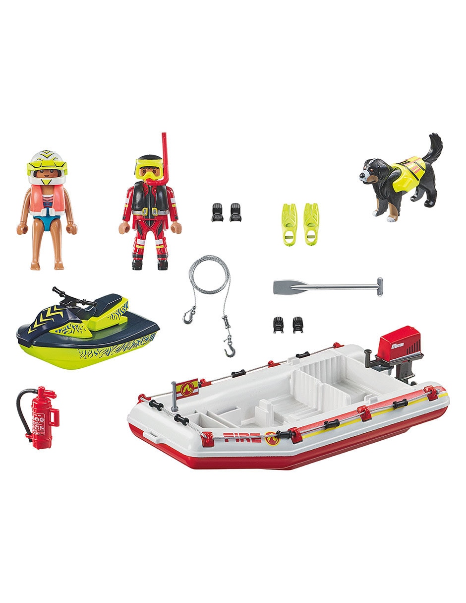 Fireboat With Aqua Scooter 71464 Action Heroes