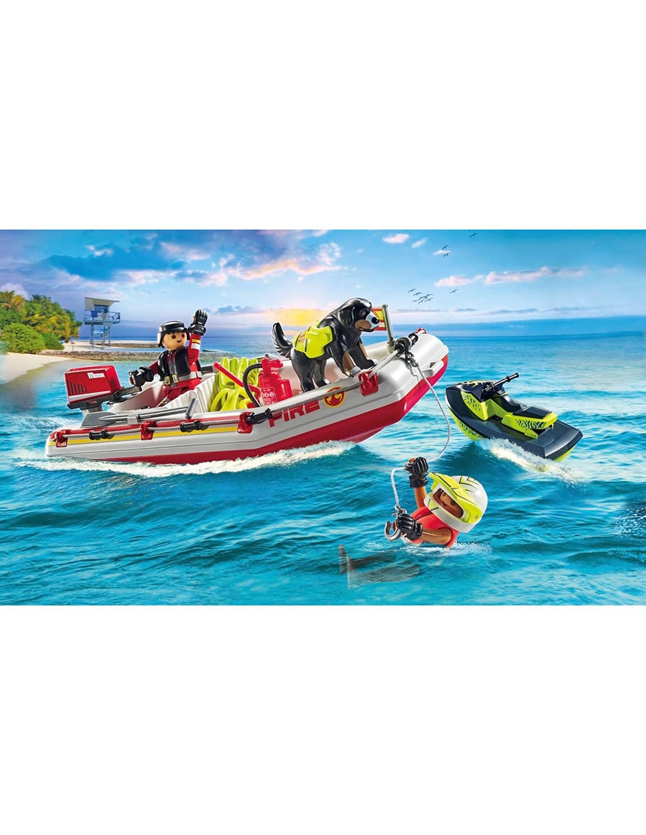 Fireboat With Aqua Scooter 71464 Action Heroes 2
