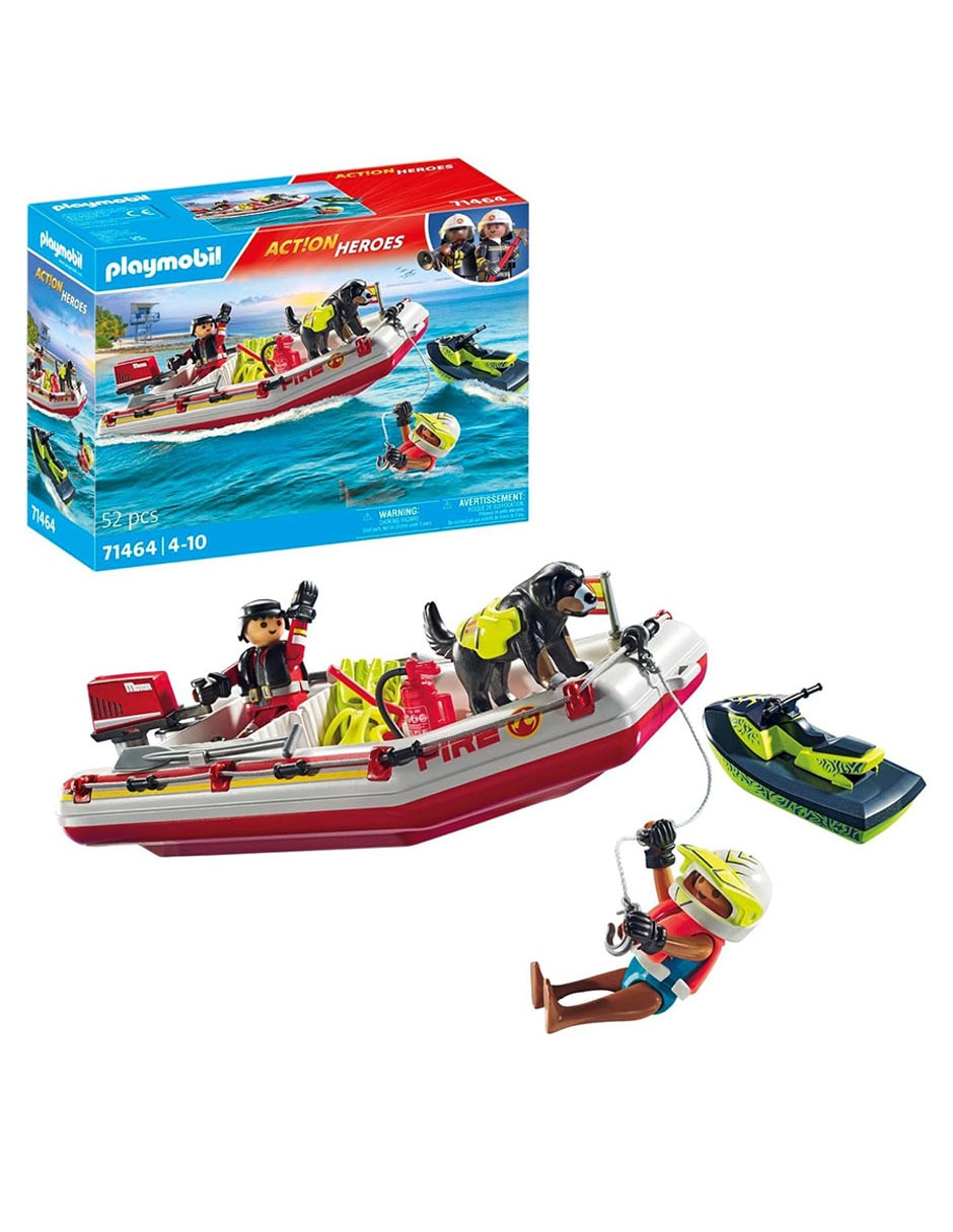 Fireboat With Aqua Scooter 71464 Action Heroes 4