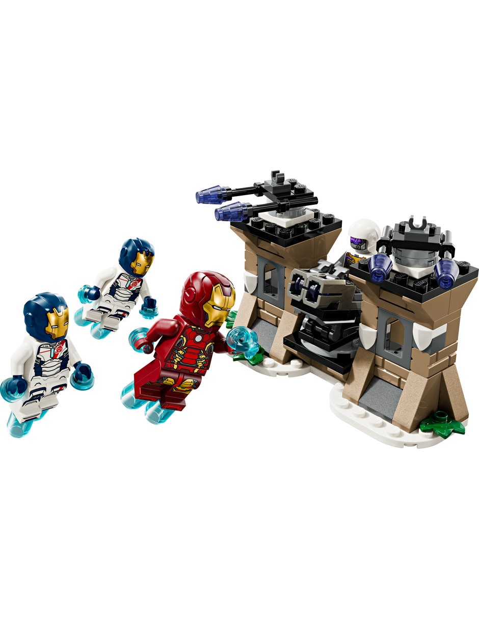 Super Heroes Iron Man y Legion de Hierro vs. Soldado de Hydra 3