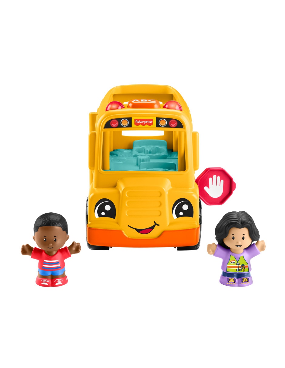Camion de la escuela little people mediano