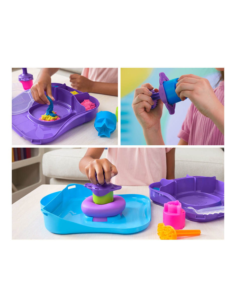 SM SquishMotion Playset Kinetic Sand 4
