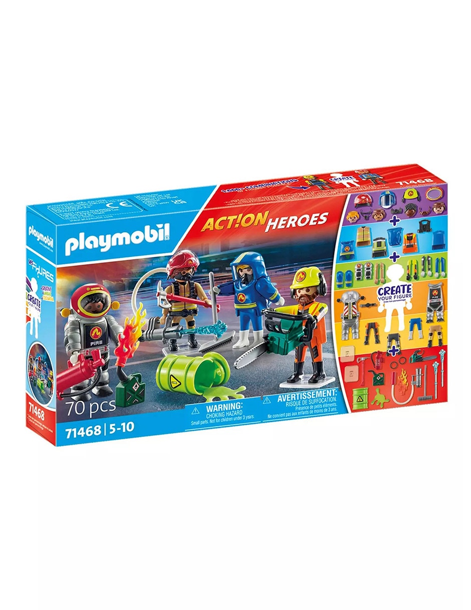 Action Heroes My Figures: bomberos 3