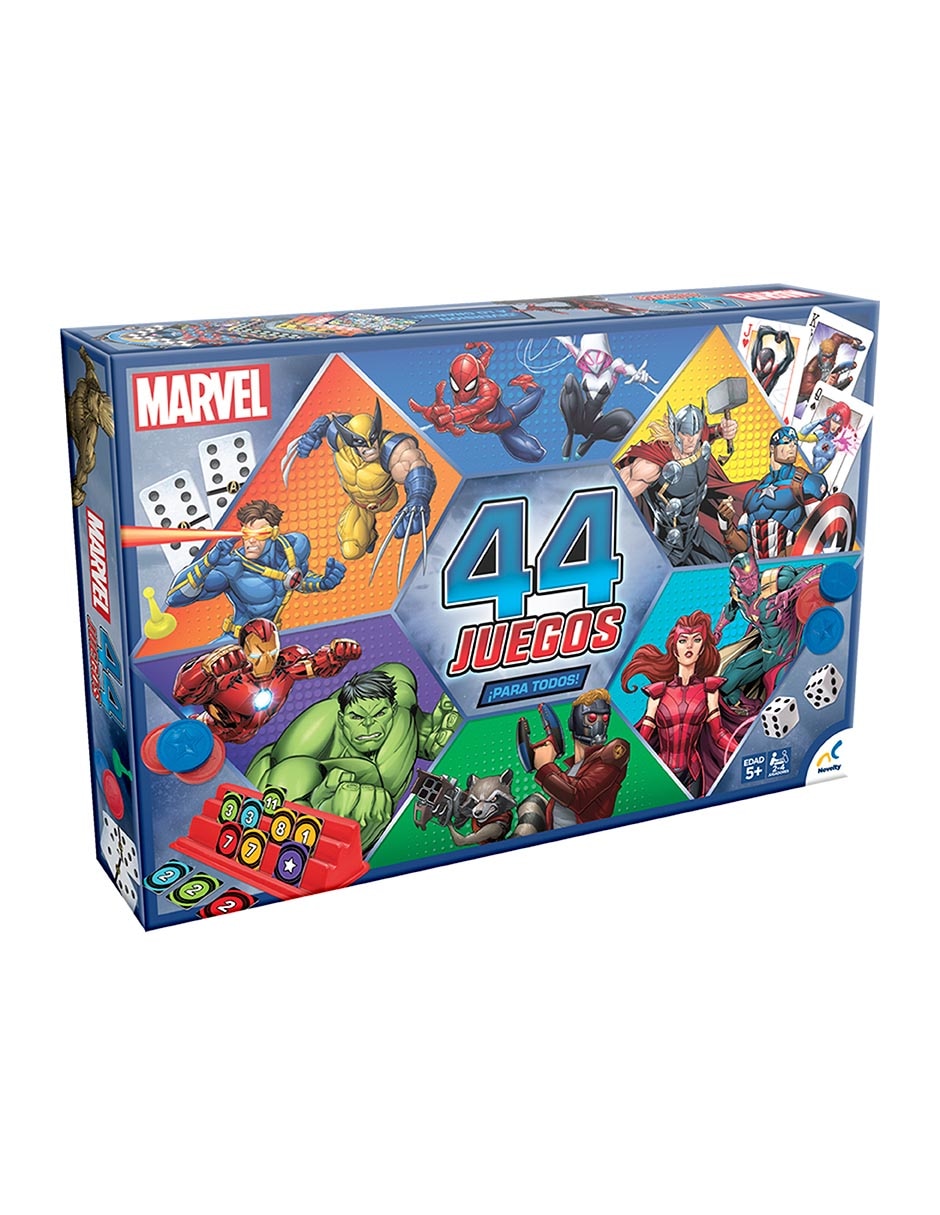 Set De Juegos 44 Juegos En 1 Marvel Set De Juegos 44 Juegos En 1 Marvel