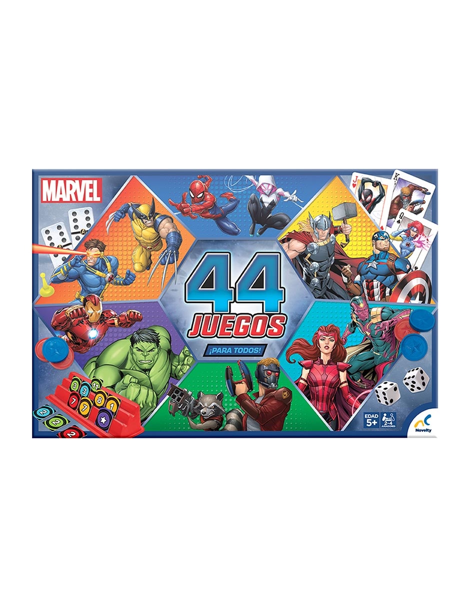 Set De Juegos 44 Juegos En 1 Marvel 3