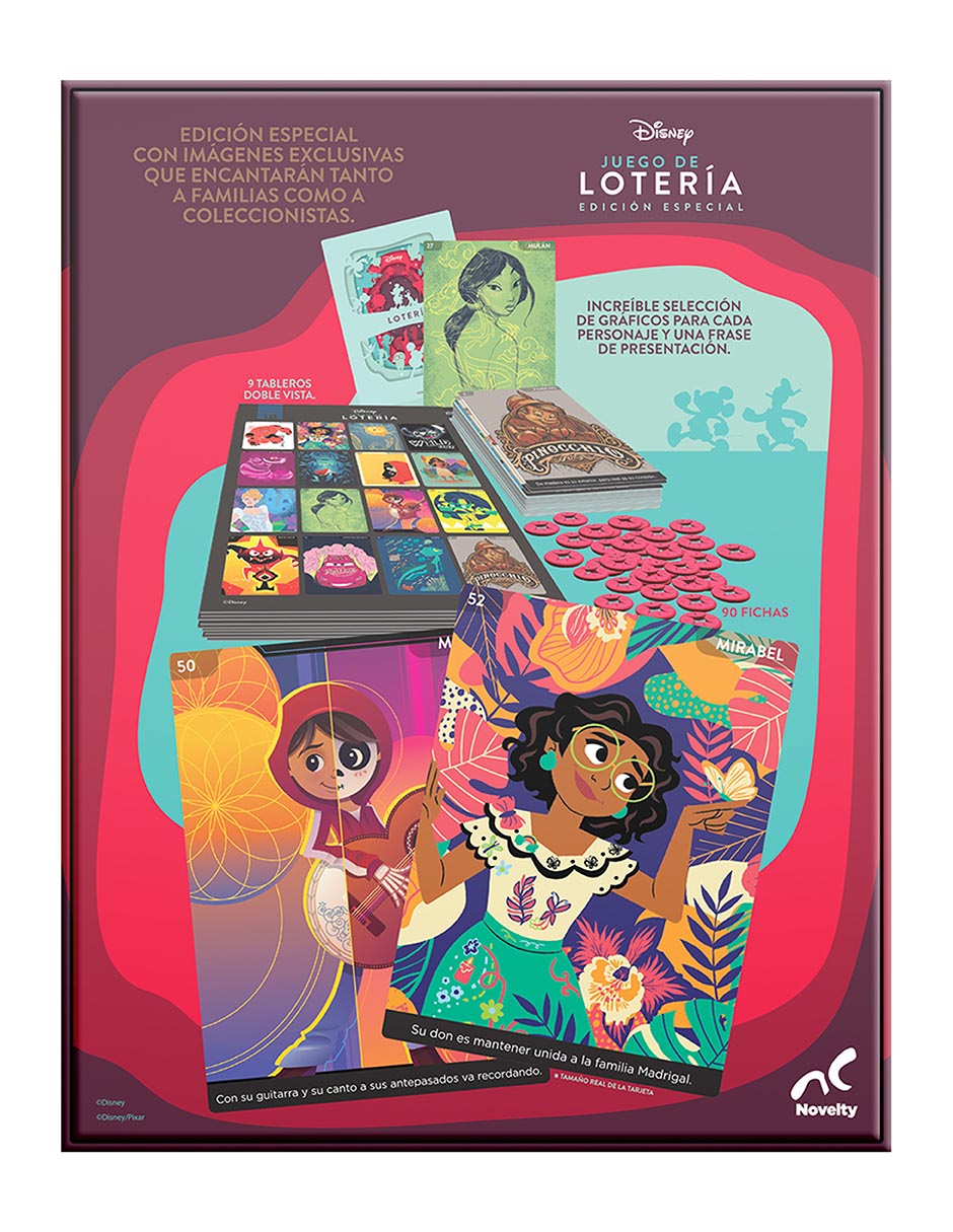 Lotería con App Disney 4