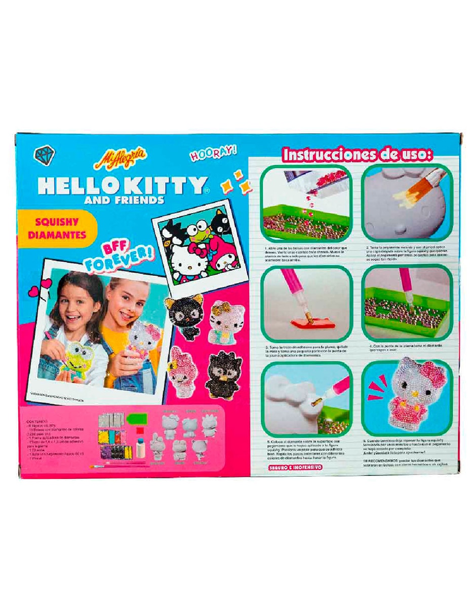 Squishies Hello Kitty and Friends Squishy Diamantes Mi Alegría 4