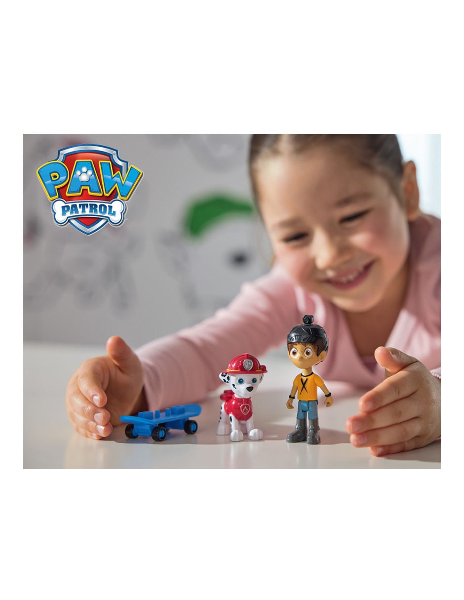 Set figuras articulada Paw Patrol Chase y Humdinger 13