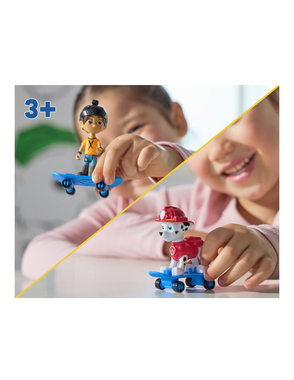Set figuras articulada Paw Patrol Chase y Humdinger 14