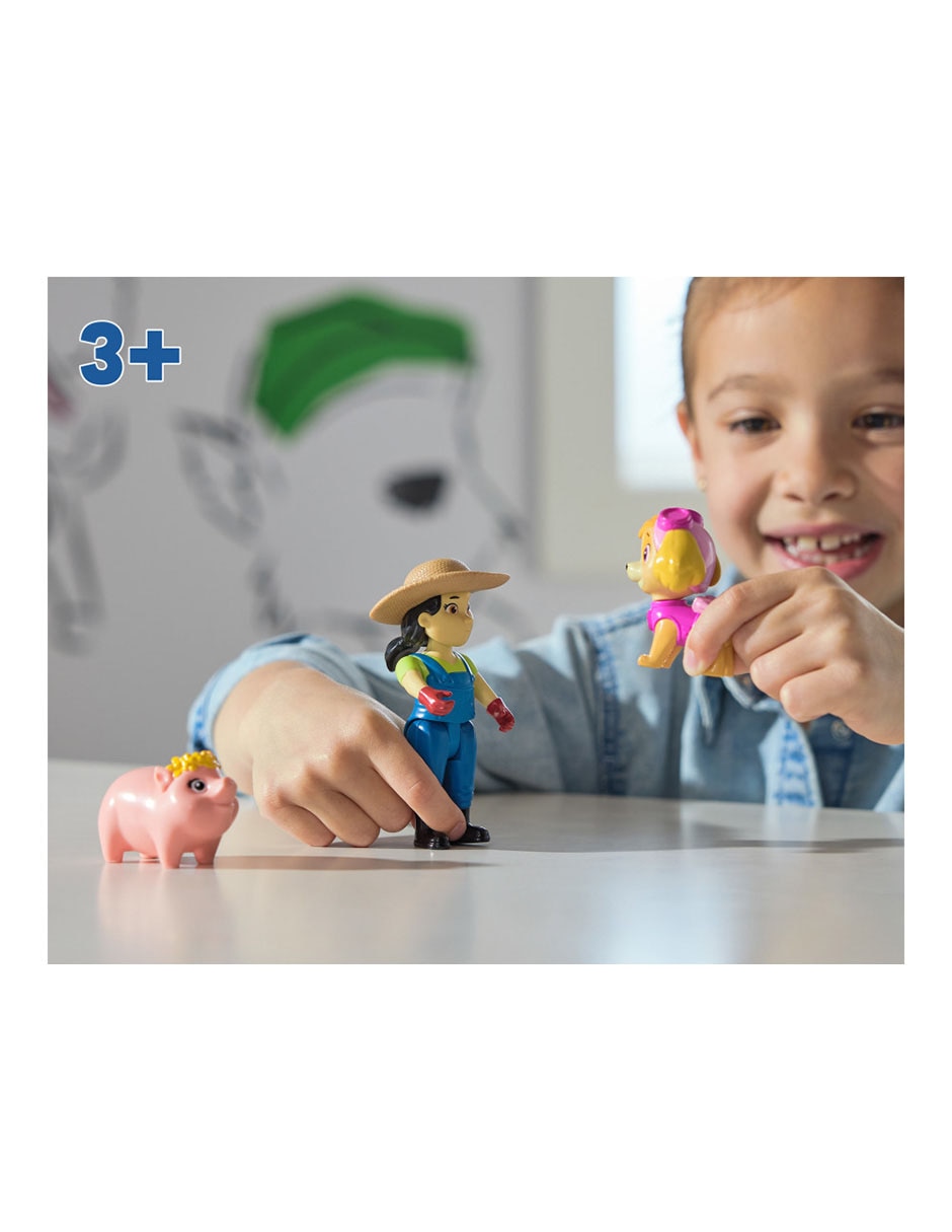 Set figuras articulada Paw Patrol Chase y Humdinger 34