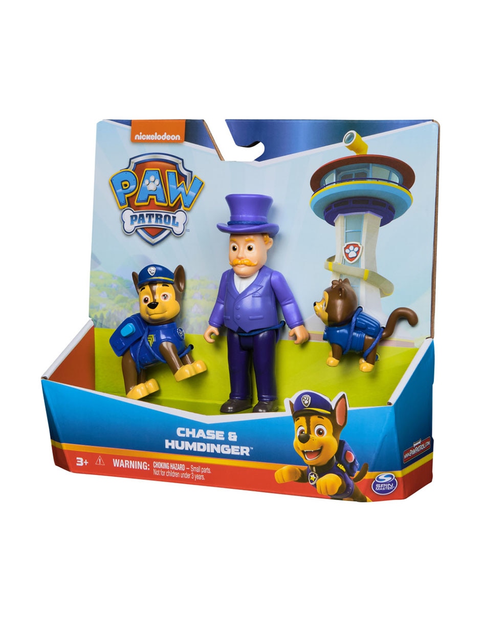 Set figuras articulada Paw Patrol Chase y Humdinger 10