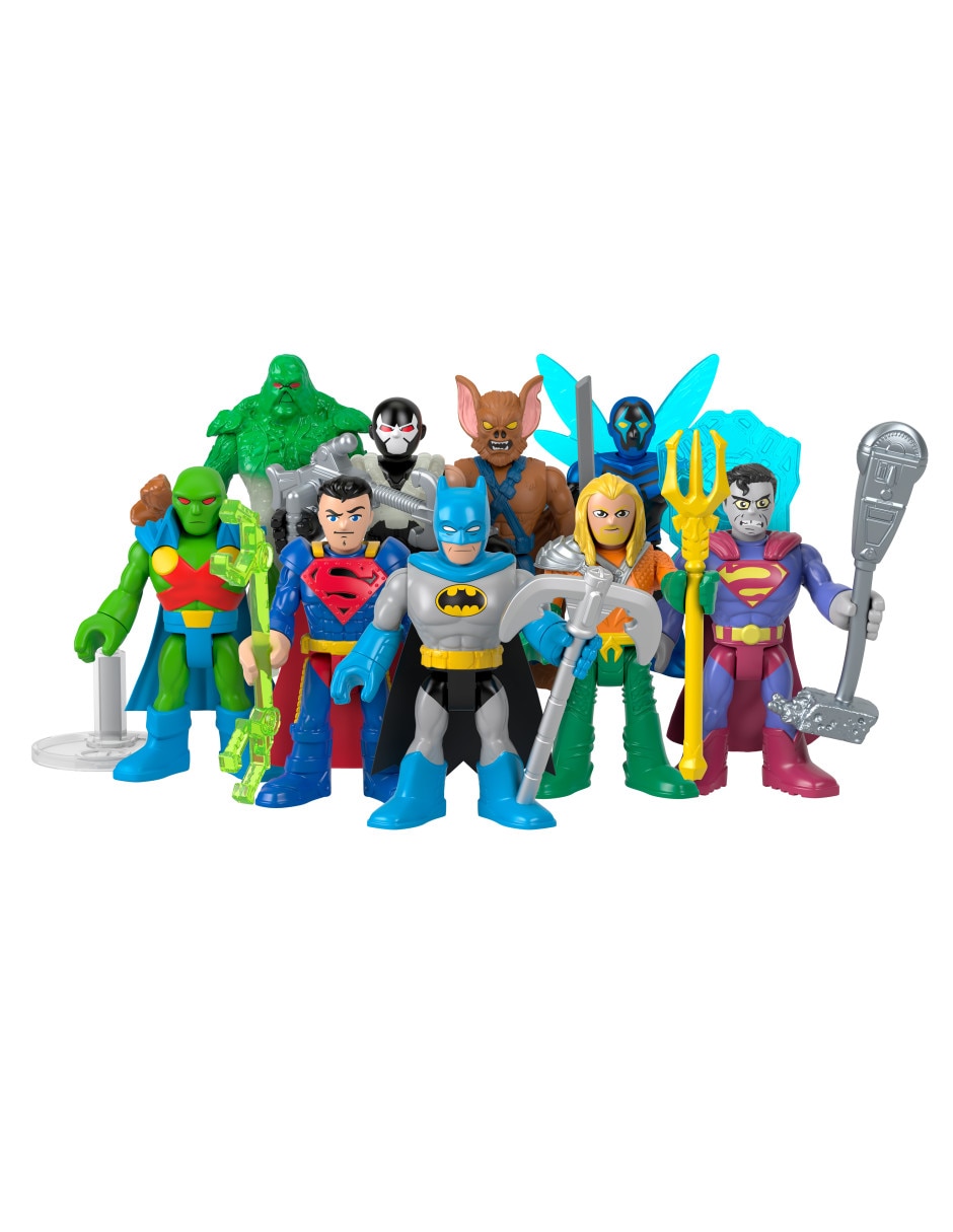 Figura sorpresa articulada DC Super Friends Imaginext articulada