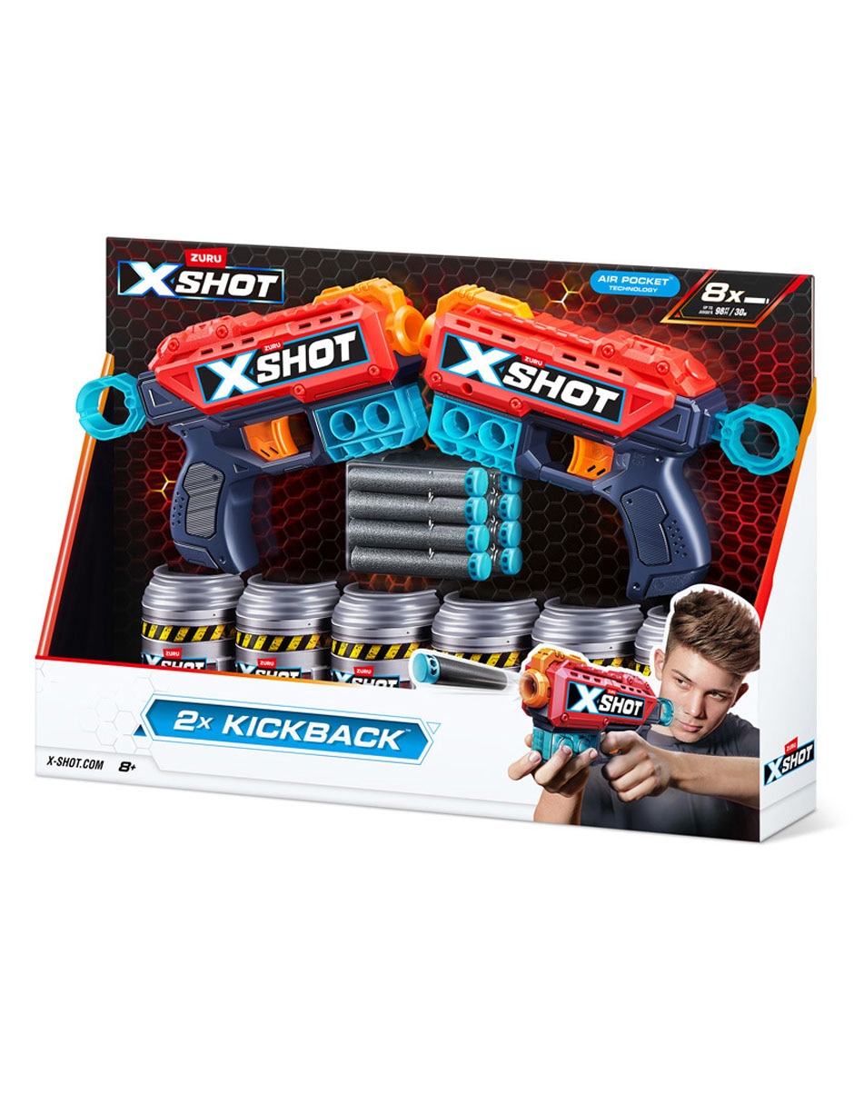 Set pistola de dardos Air Pocket 4