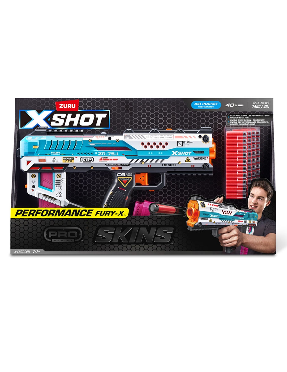 Pistola de dardos Performance Fury-X Pro Series Skins 2