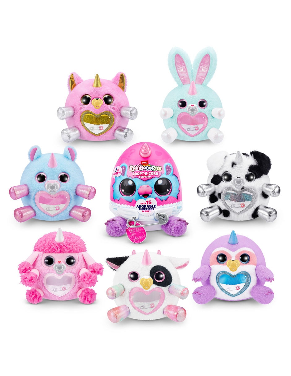 Peluche de diferentes formas de 22 cm