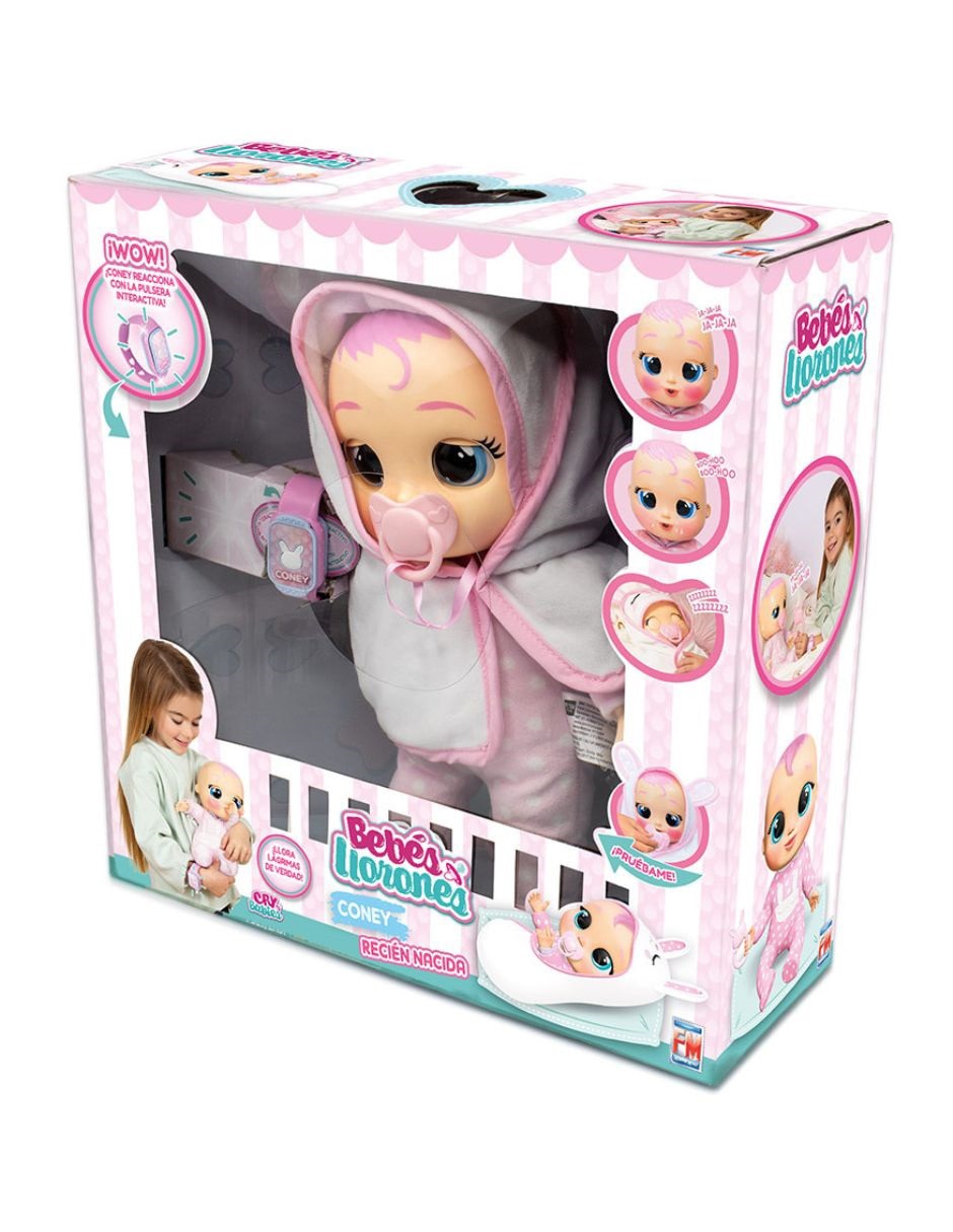 Bebé Bebés Llorones Coney Recién Nacida 4