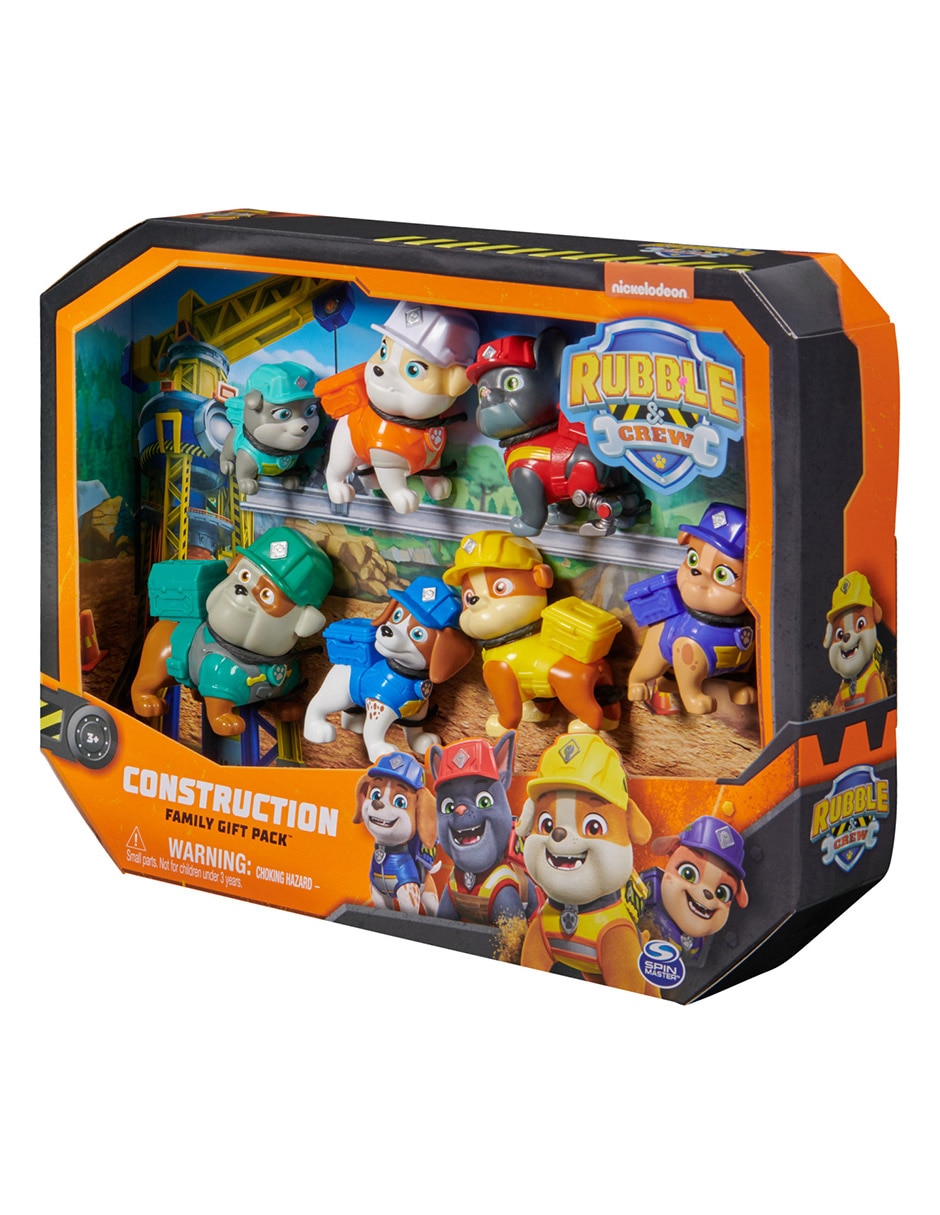 Set figuras Rubble Paw Patrol 4