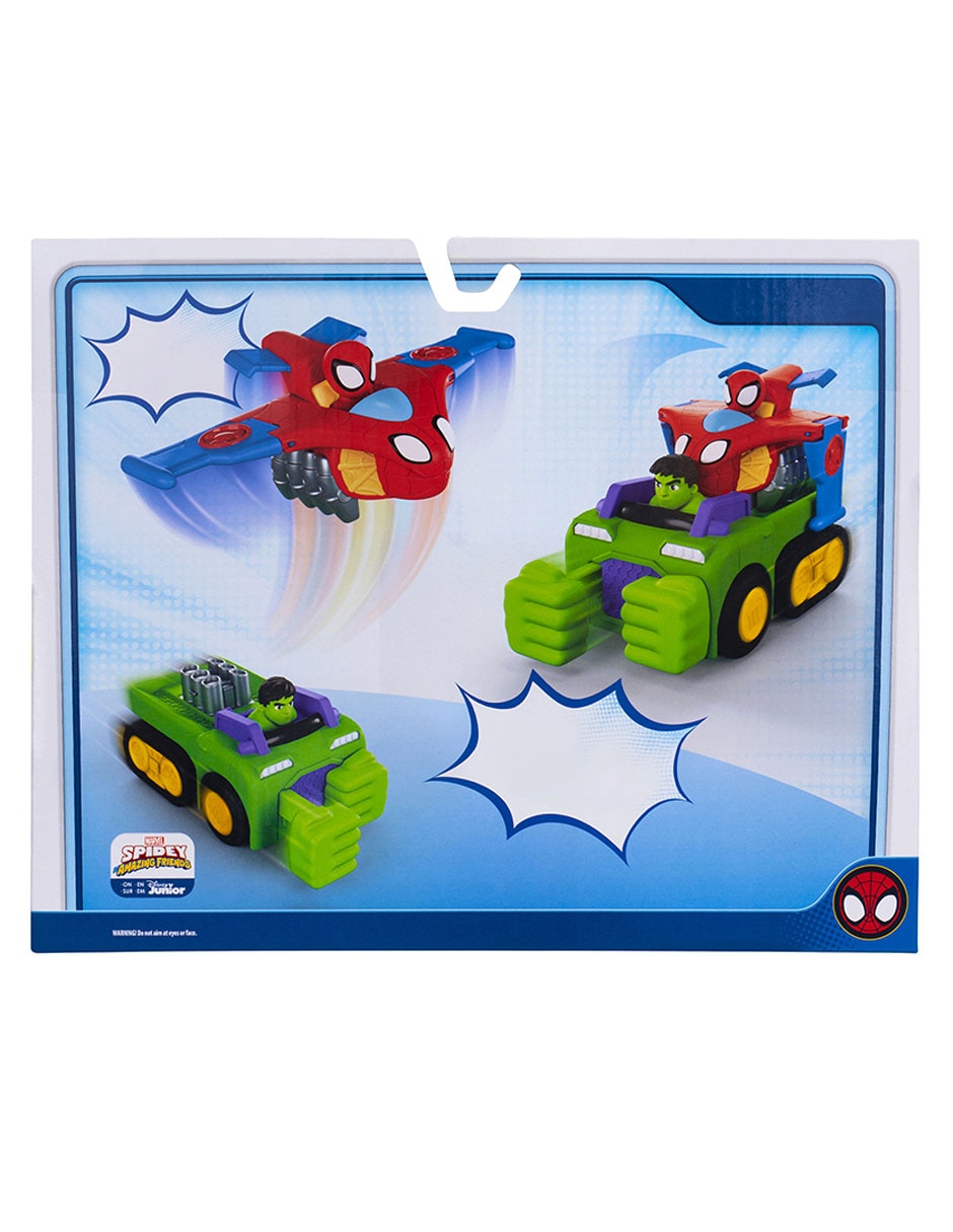 Set de vehículos team up tank Spidey and his Amazing Friends