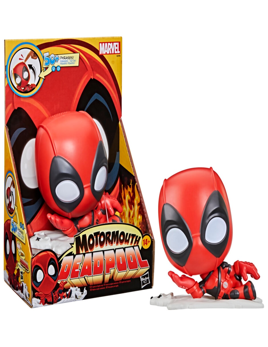 Figura Deadpool deluxe con luz y sonido 4