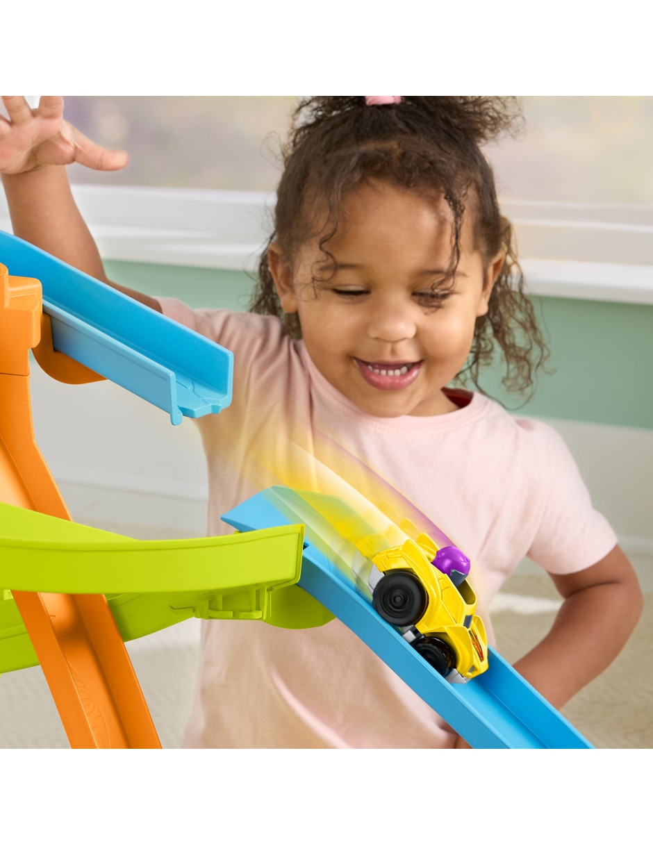 Pista armable Hot Wheels Little People