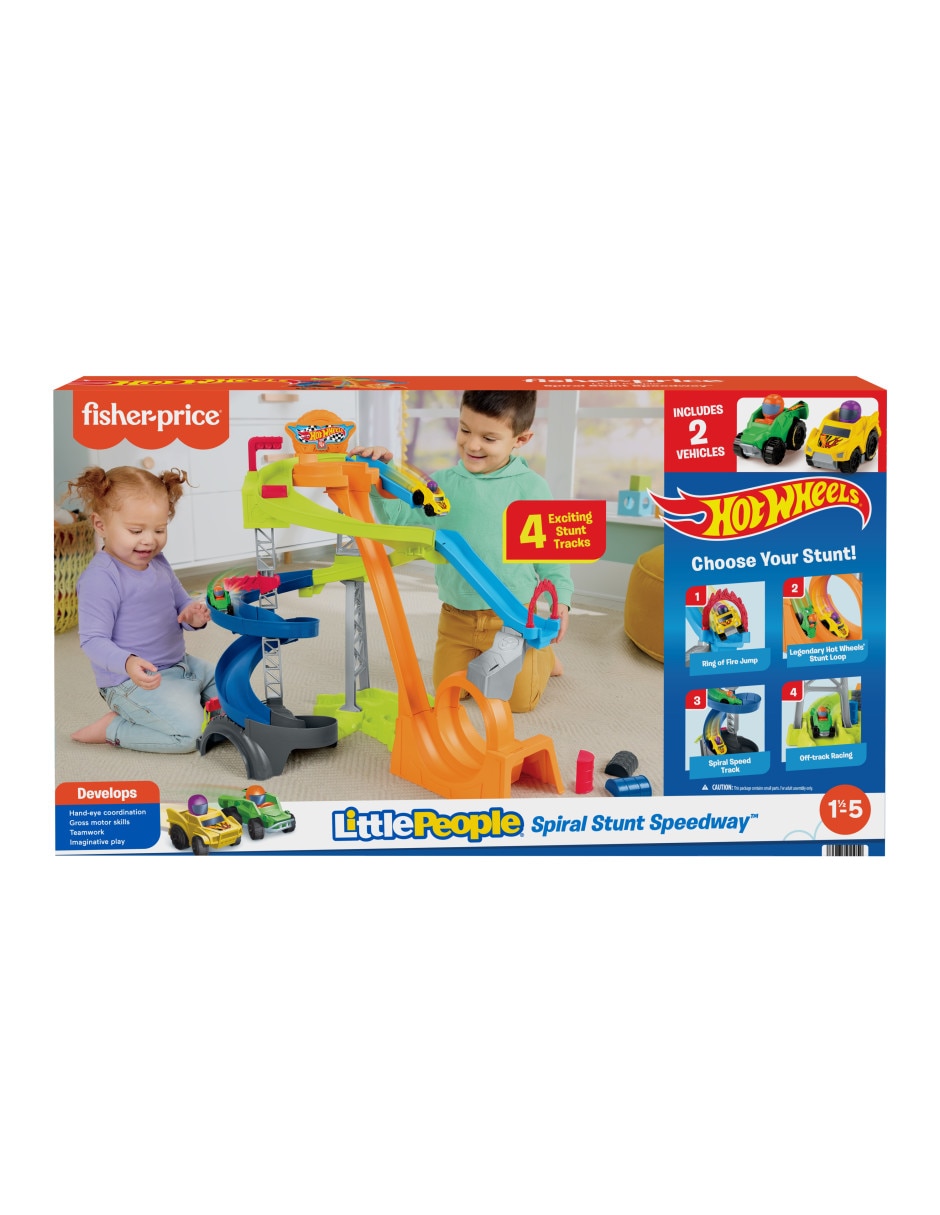 Pista armable Hot Wheels Little People 7
