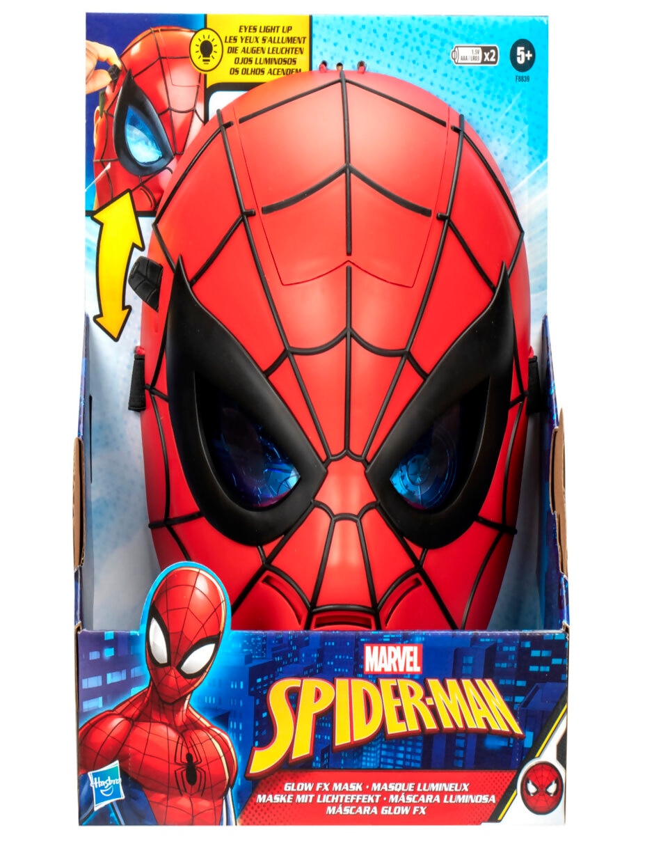 Máscara Spider-Man con luz 3