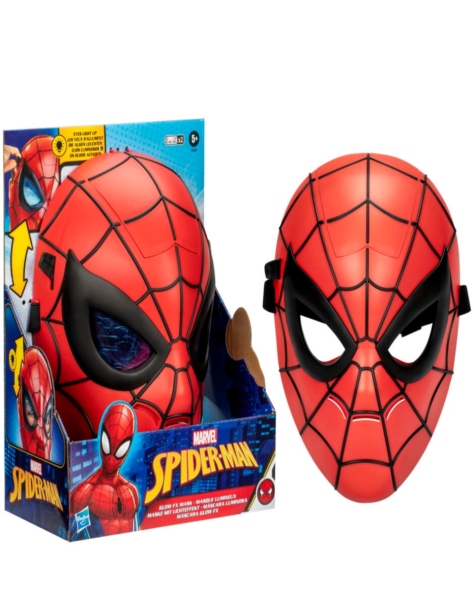 Máscara Spider-Man con luz 4