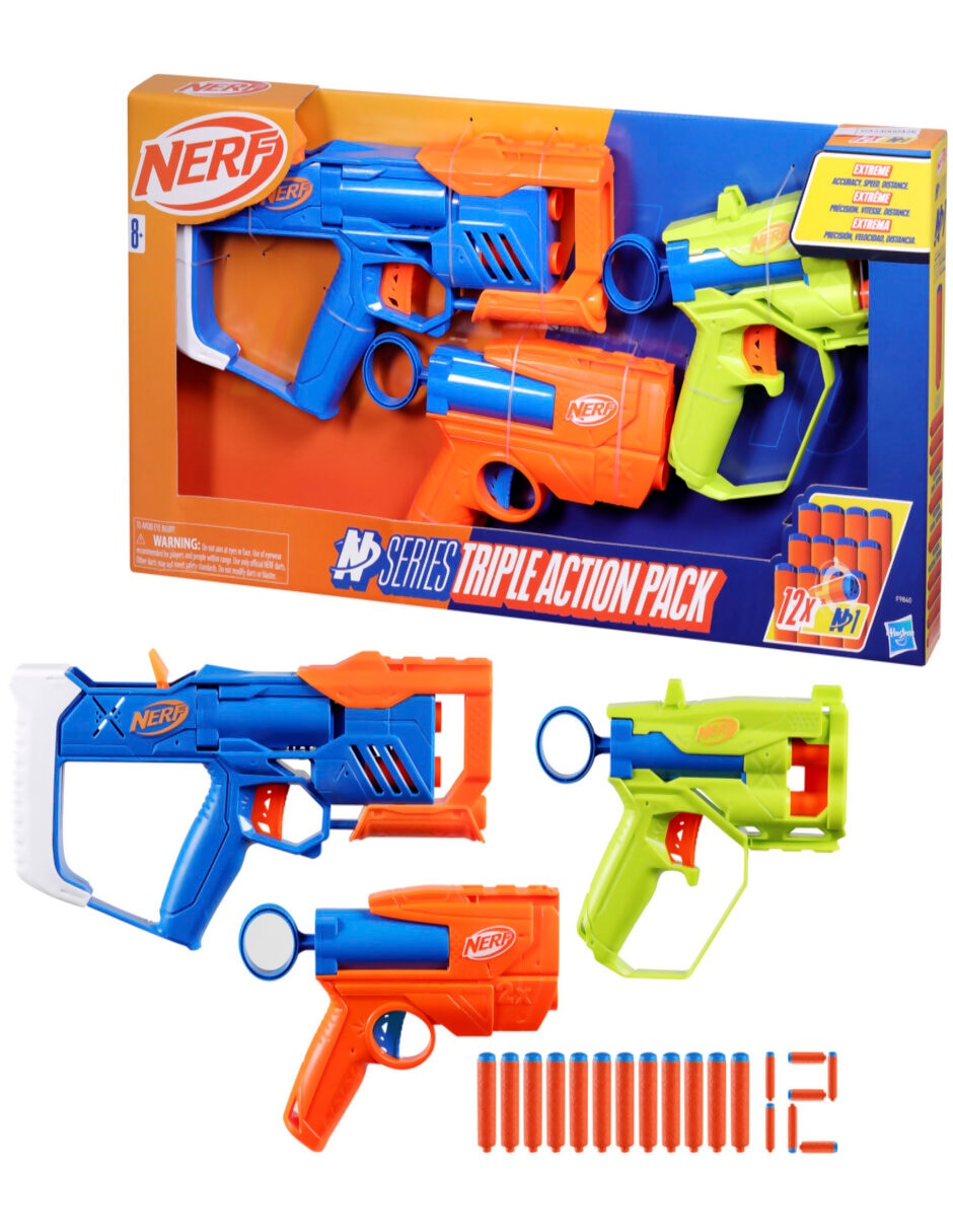 Pistola de dardos NERF N SERIES 4