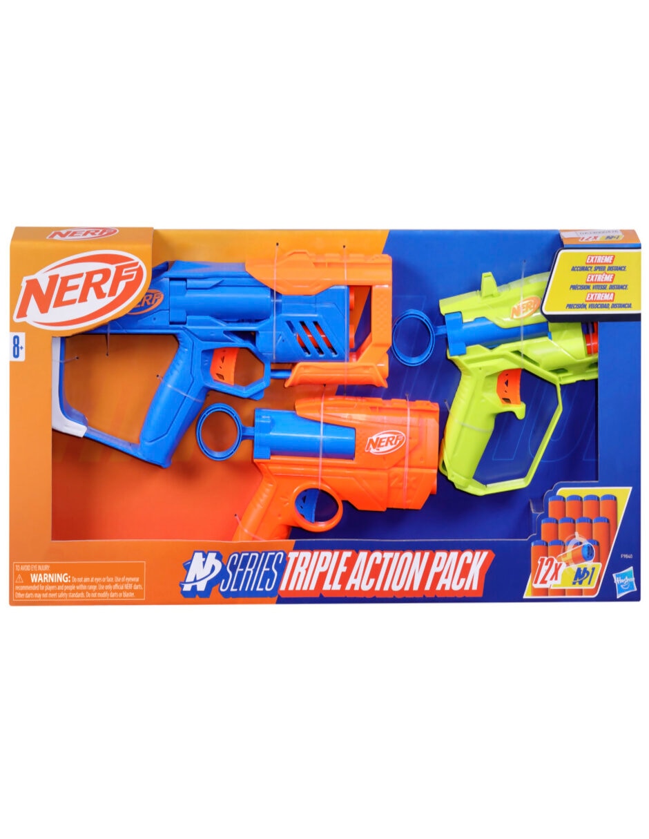 Pistola de dardos NERF N SERIES 6