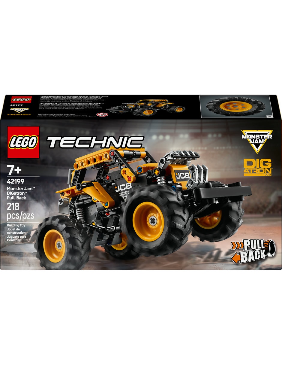 Monster Jam™ DIGatron™ con Motor de Carga Manual Technic 6