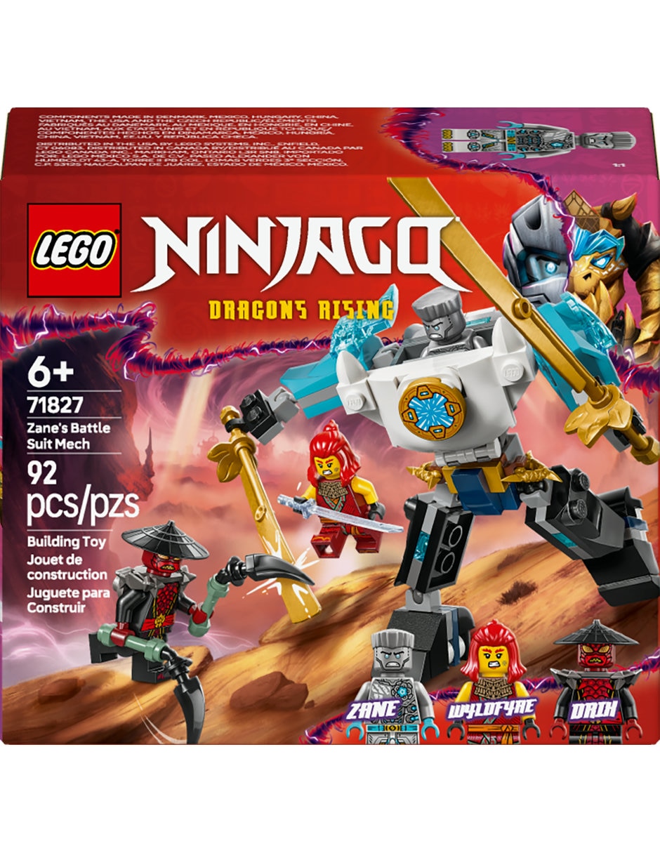 Armadura Robótica de Combate de Zane Ninjago 9
