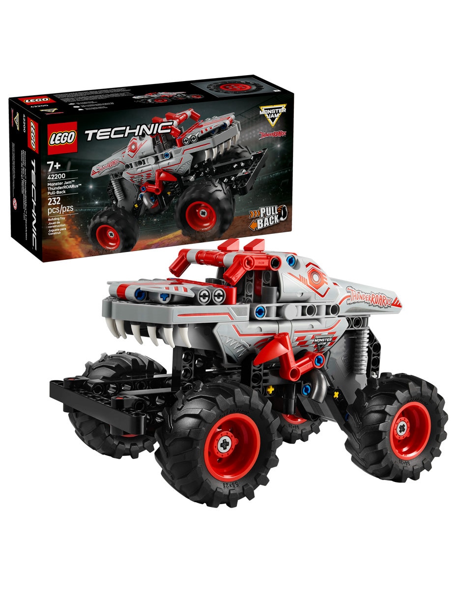Monster Jam™ ThunderROARus™ con Motor de Carga Manual Technic