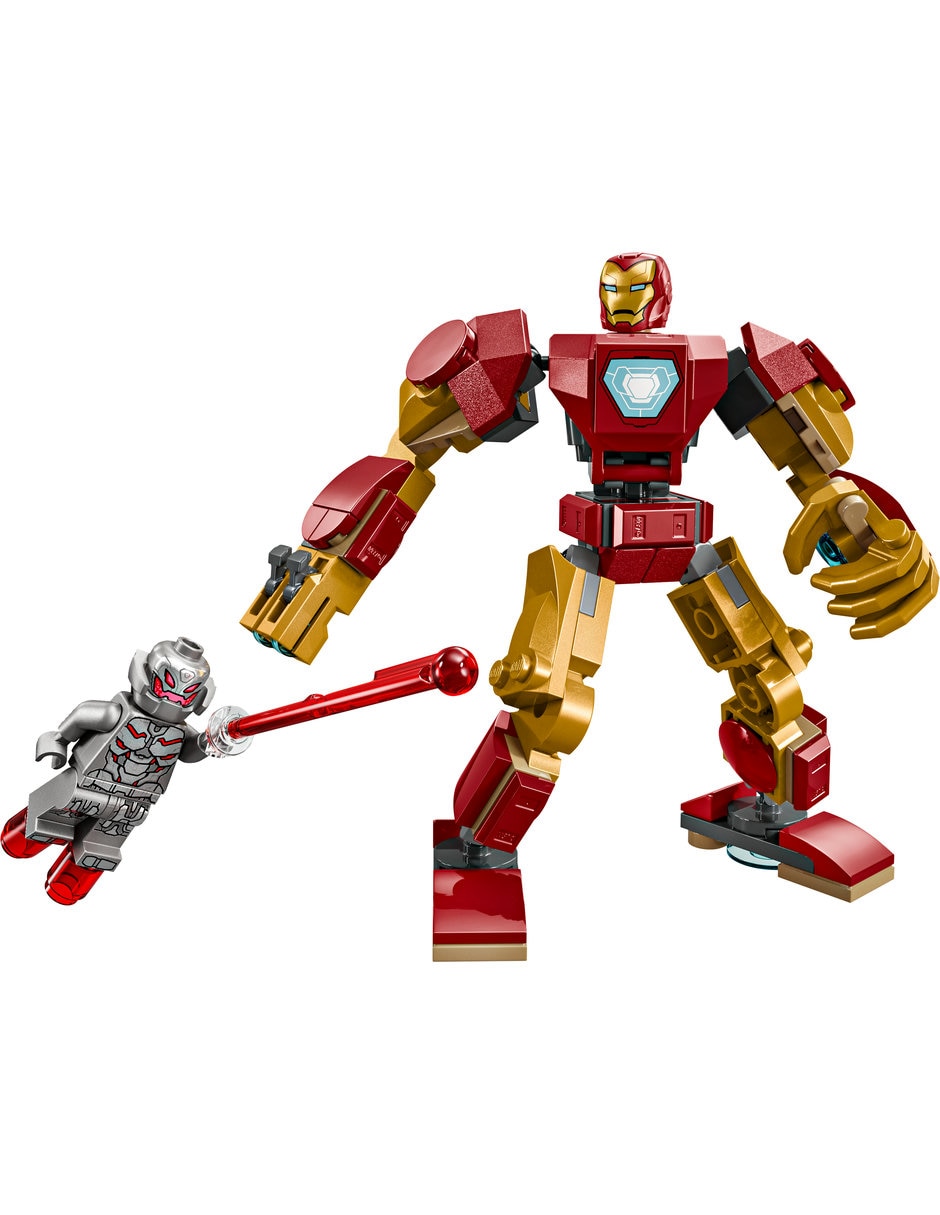 Armadura Robótica de Iron Man vs. Ultrón Superhéroe 7