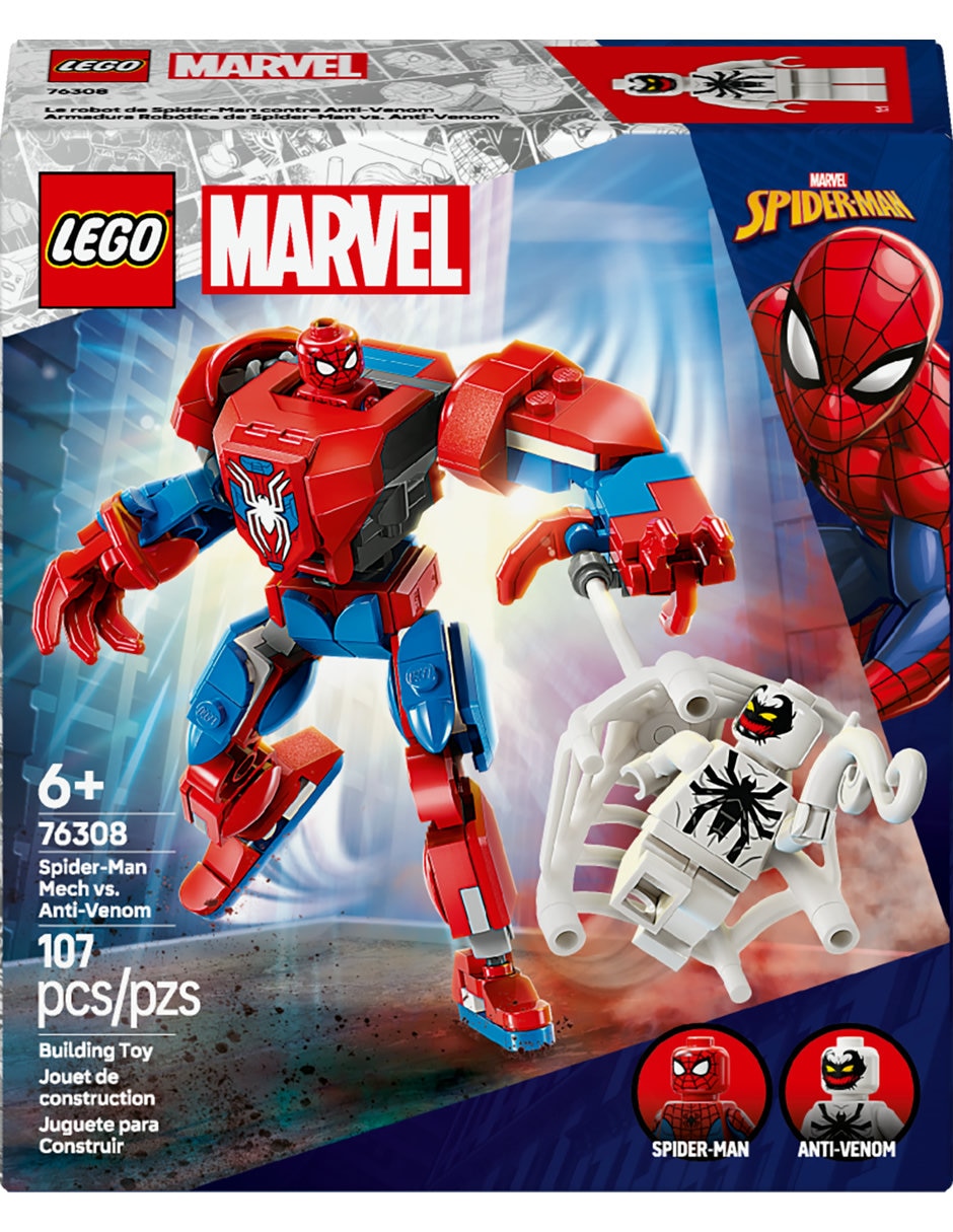 Armadura Robótica de Spider-Man vs. Anti-Venom Superhéroe 8
