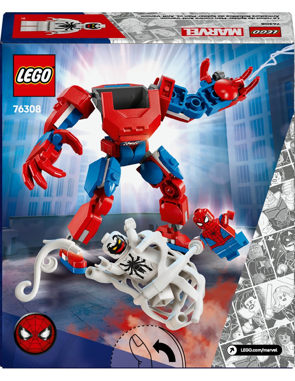 Armadura Robótica de Spider-Man vs. Anti-Venom Superhéroe 2