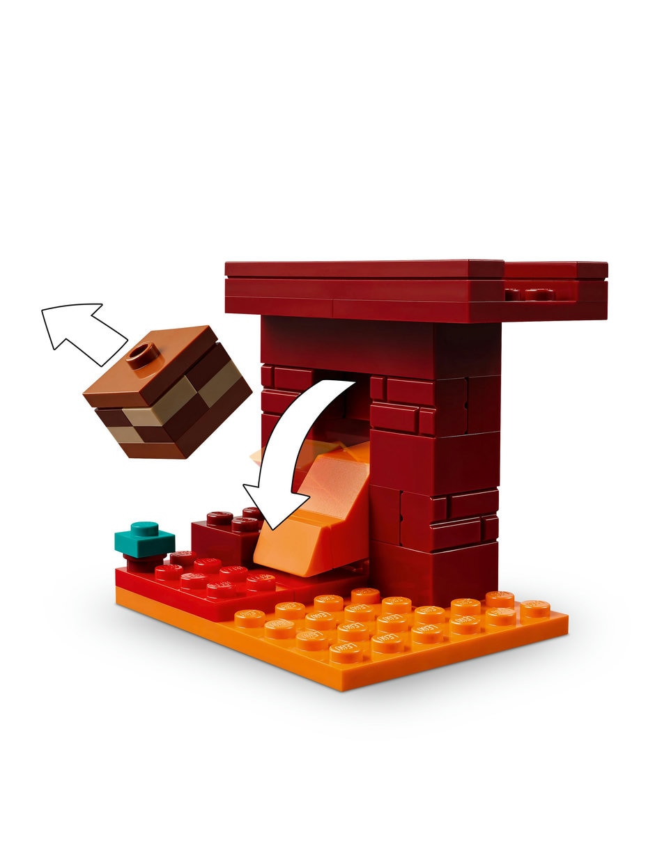 La Batalla de Lava del Inframundo Minecraft 3
