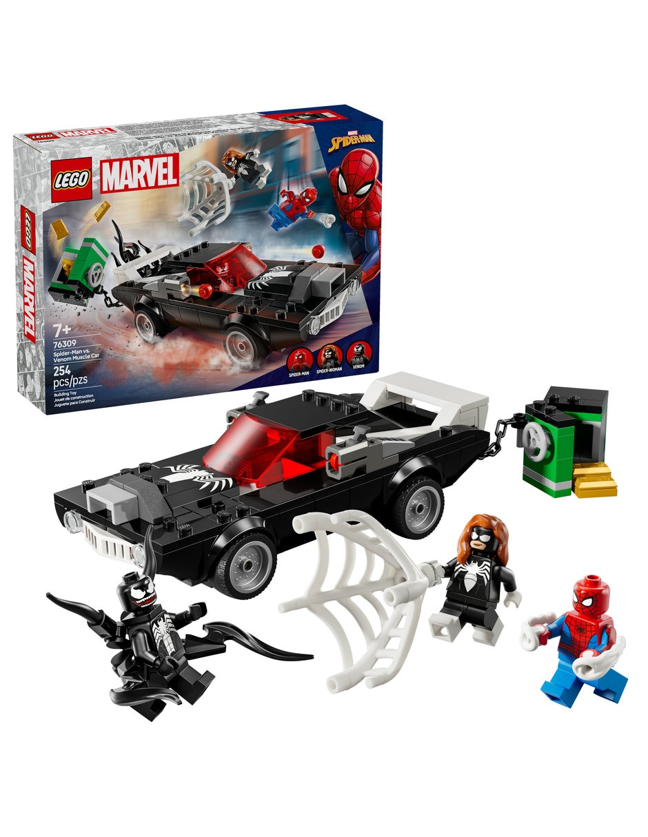 Spider-Man vs. Auto Brutal de Venom Superhéroe