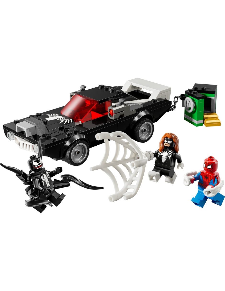 Spider-Man vs. Auto Brutal de Venom Superhéroe 8