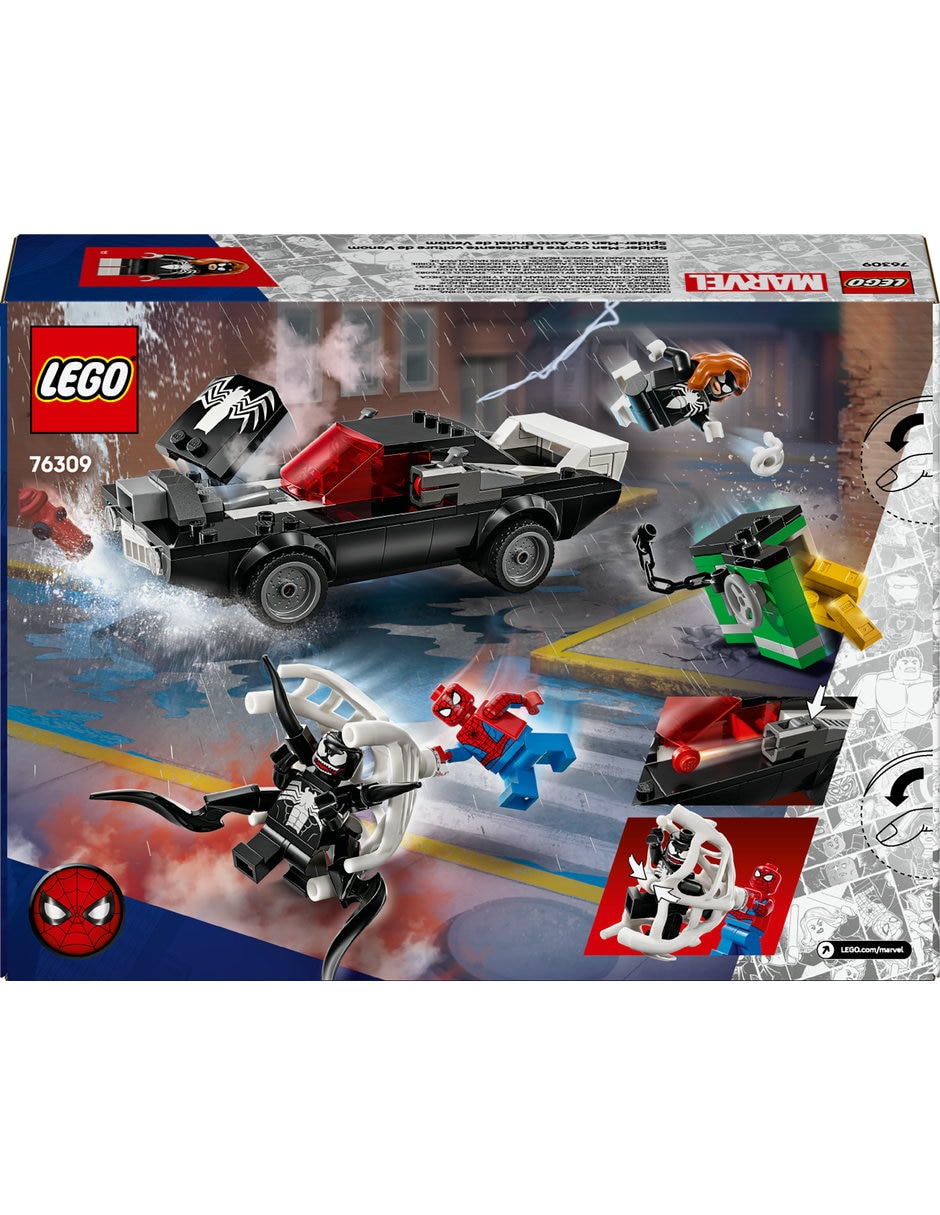 Spider-Man vs. Auto Brutal de Venom Superhéroe 2