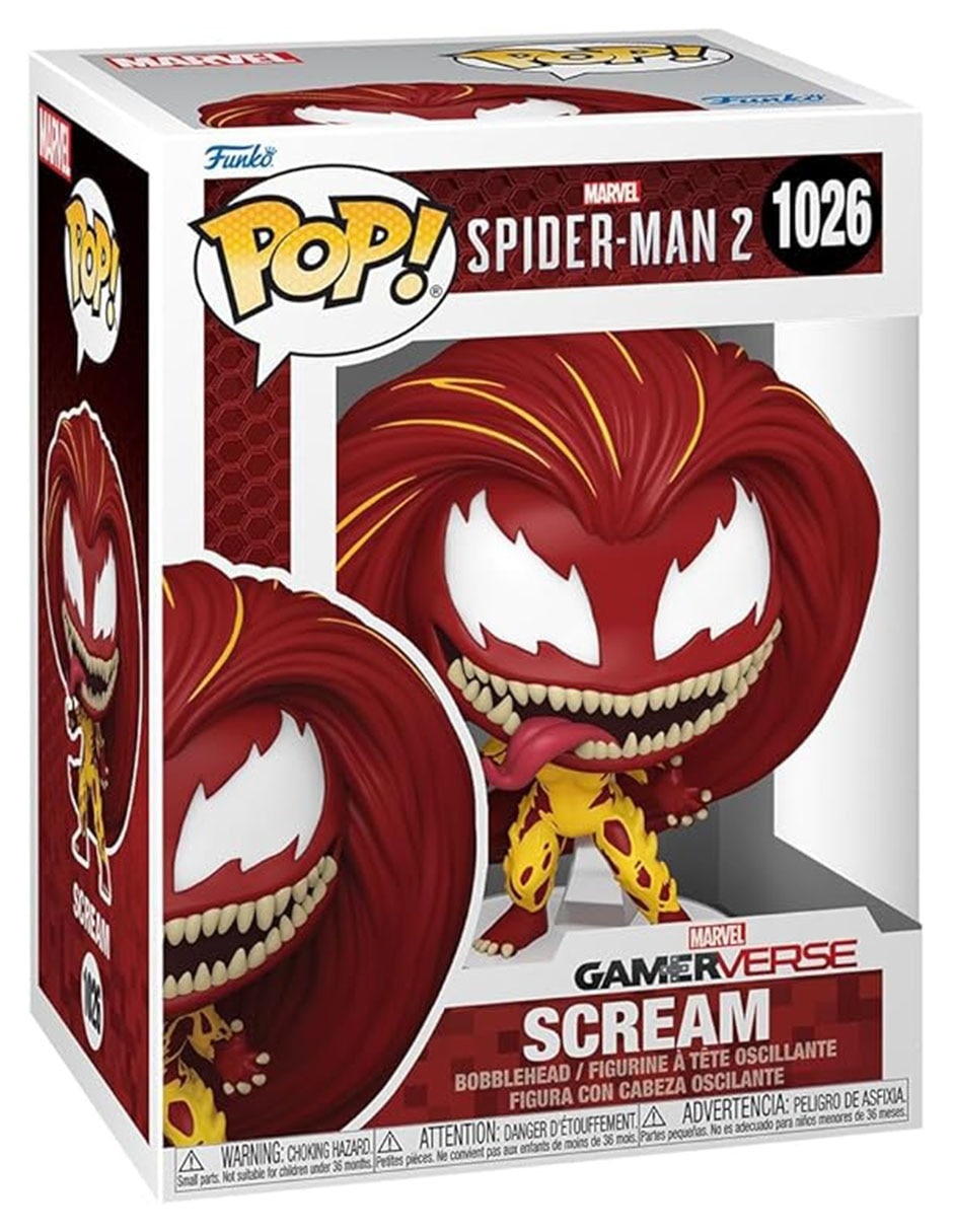 Pop! Spider-Man 2 Scream cabeza oscilante 2