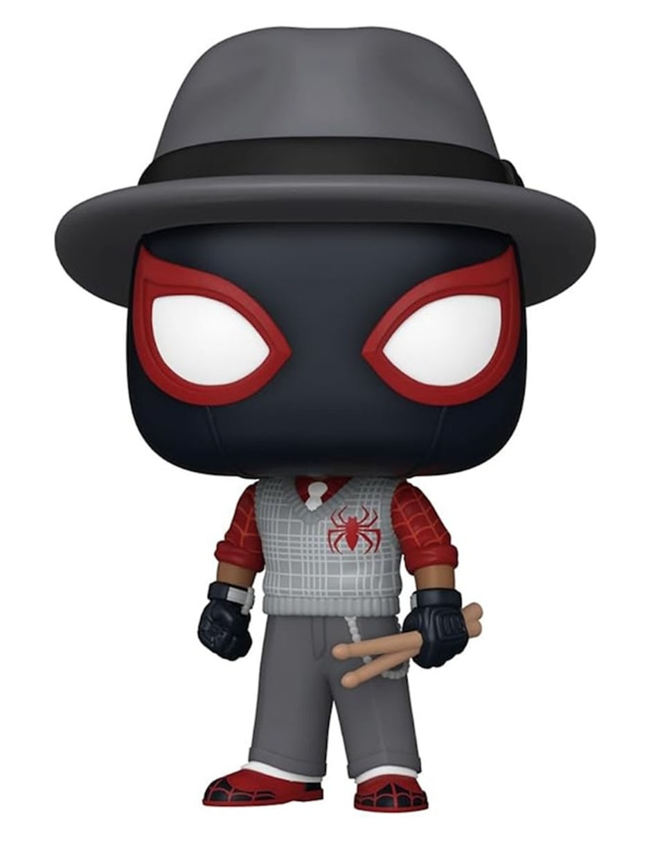 Pop! Spider-Man 2 City Sounds Suit Miles Morales cabeza oscilante