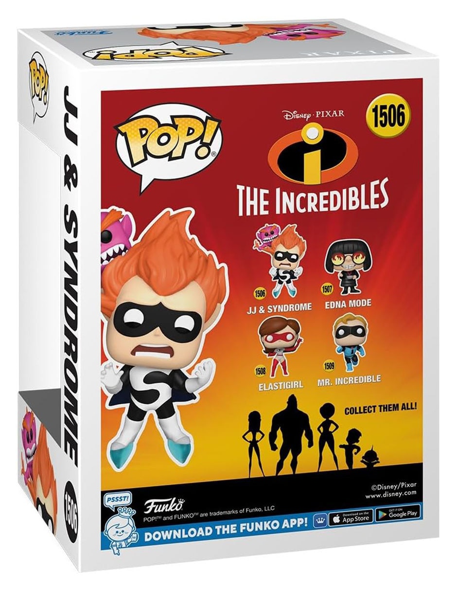 Figura The Incredibles JJ & Syndrome chase 3