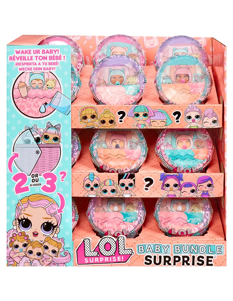Muñeca miniatura L.O.L Surprise Baby Bundle 3