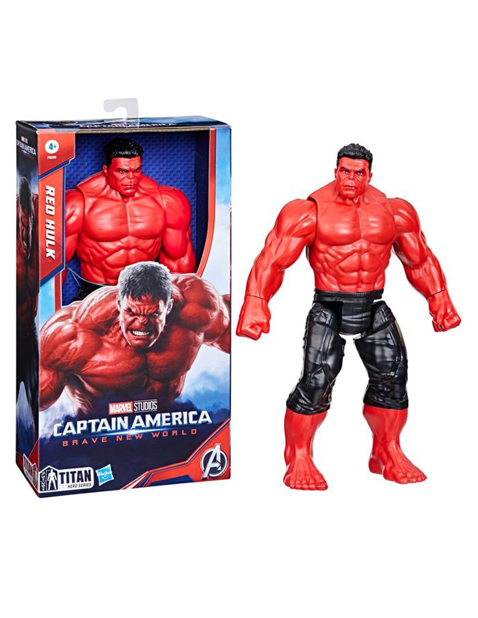 Figura articulada Captain America Brave New World Red Hulk titan hero articulado 3